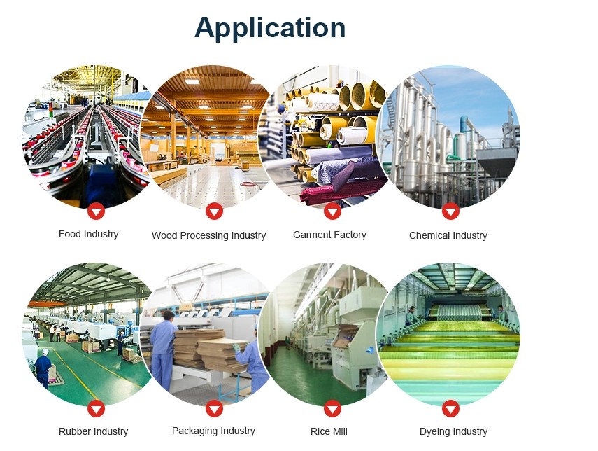 应用oil gas boiler