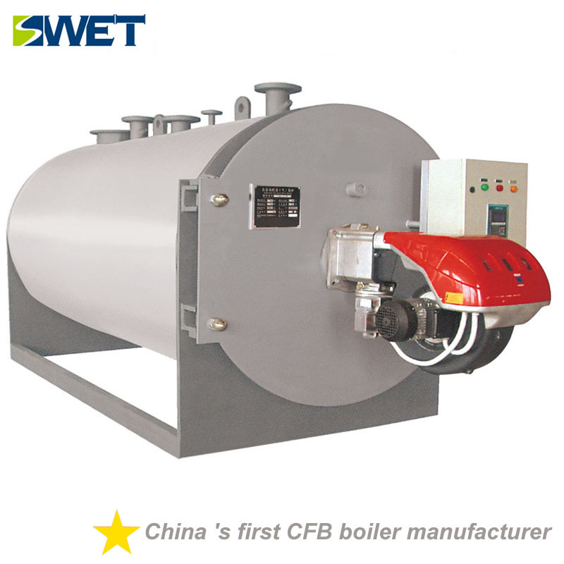 WNS 2.1 MW gas oil fired hot water boiler